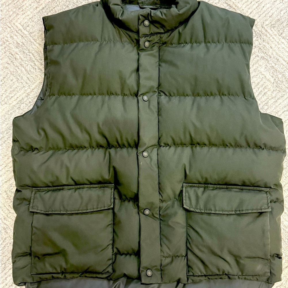 Cabela’s goose down vest